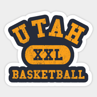 Utah Basketball Sticker